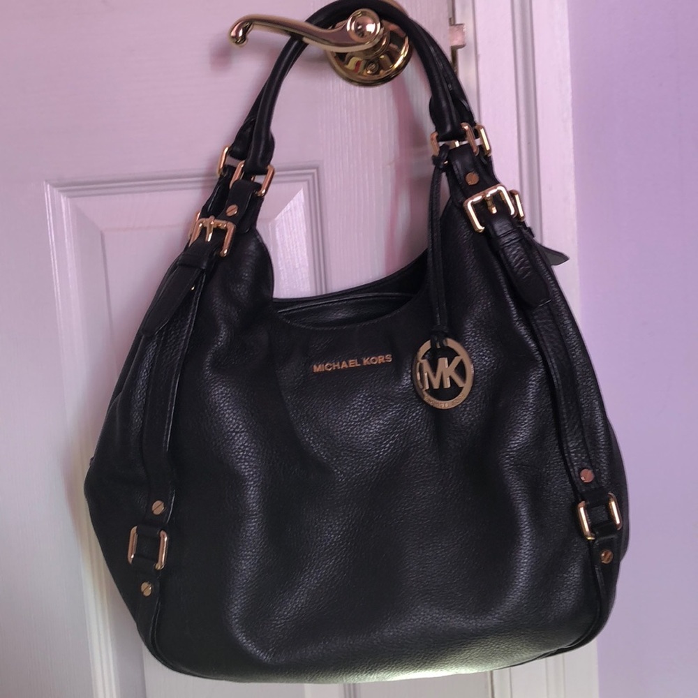 Black medium-large Michael Kors bag